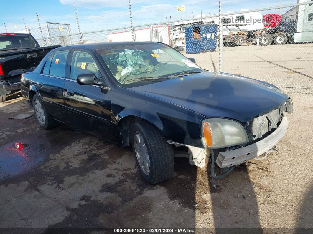 2005 Cadillac Deville Dts Black vin: 1G6KF579X5U216384