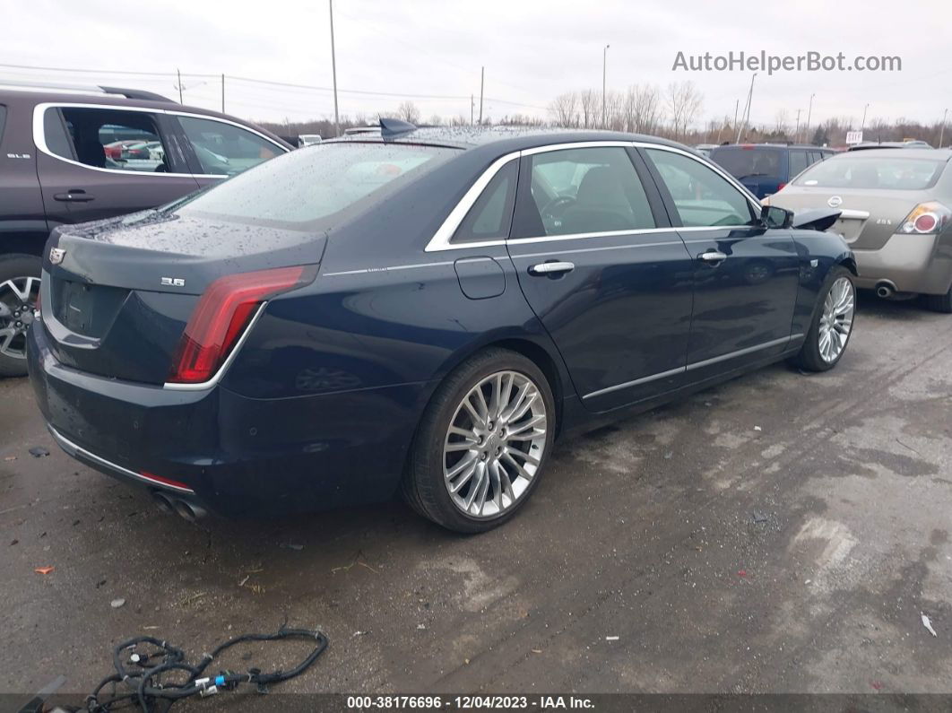 2017 Cadillac Ct6 Premium Luxury Blue vin: 1G6KF5RS0HU197929