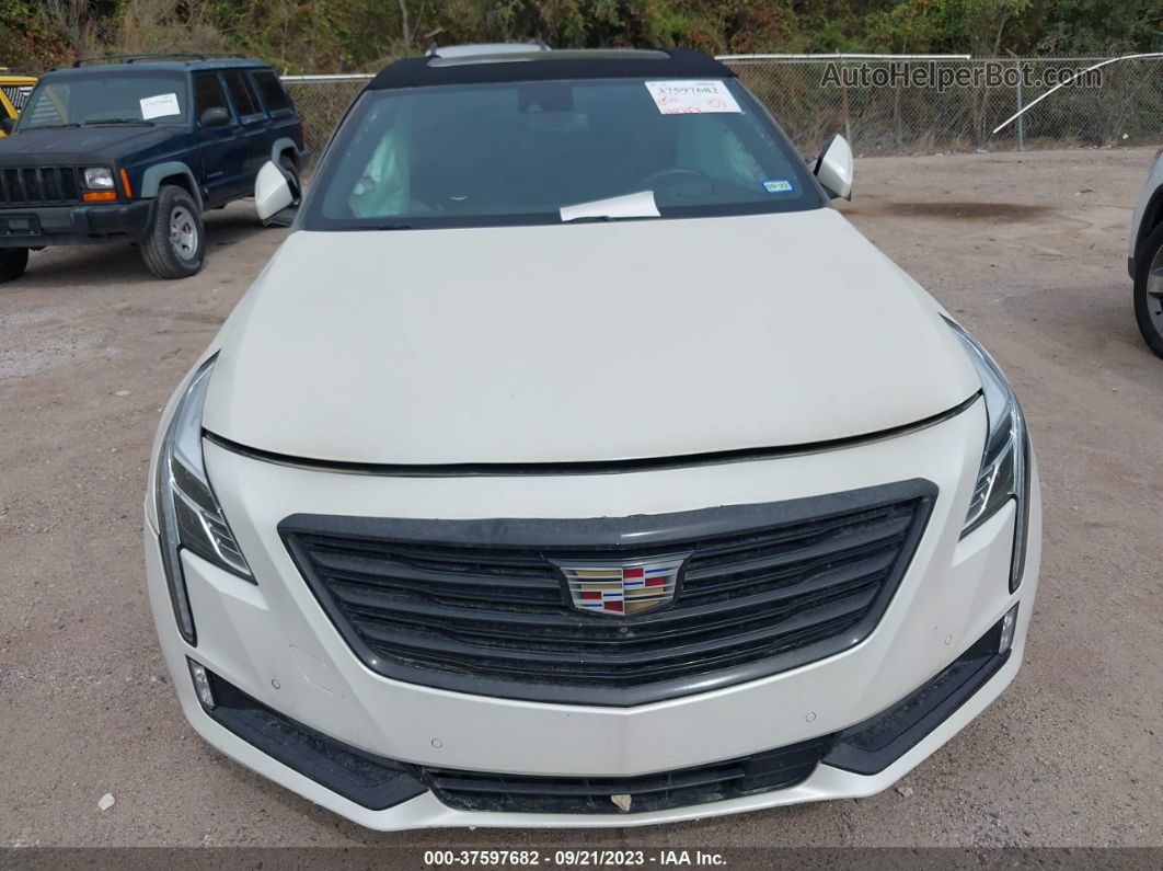 2017 Cadillac Ct6 Sedan Premium Luxury Awd Белый vin: 1G6KF5RS1HU135651