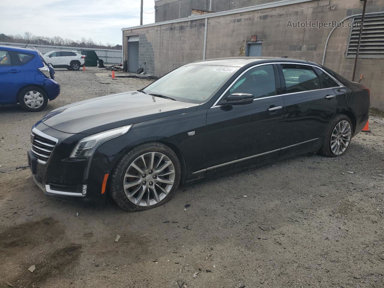 2017 Cadillac Ct6 Premium Luxury Black vin: 1G6KF5RS1HU148075