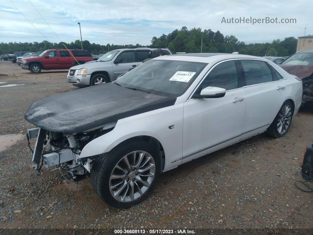 2017 Cadillac Ct6 Sedan Premium Luxury Awd White vin: 1G6KF5RS1HU183148