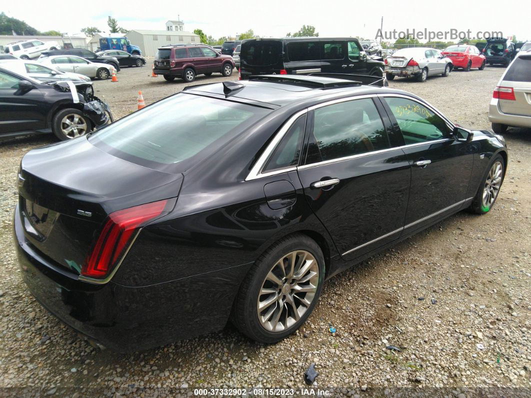 2017 Cadillac Ct6 Sedan Premium Luxury Awd Black vin: 1G6KF5RS5HU140738