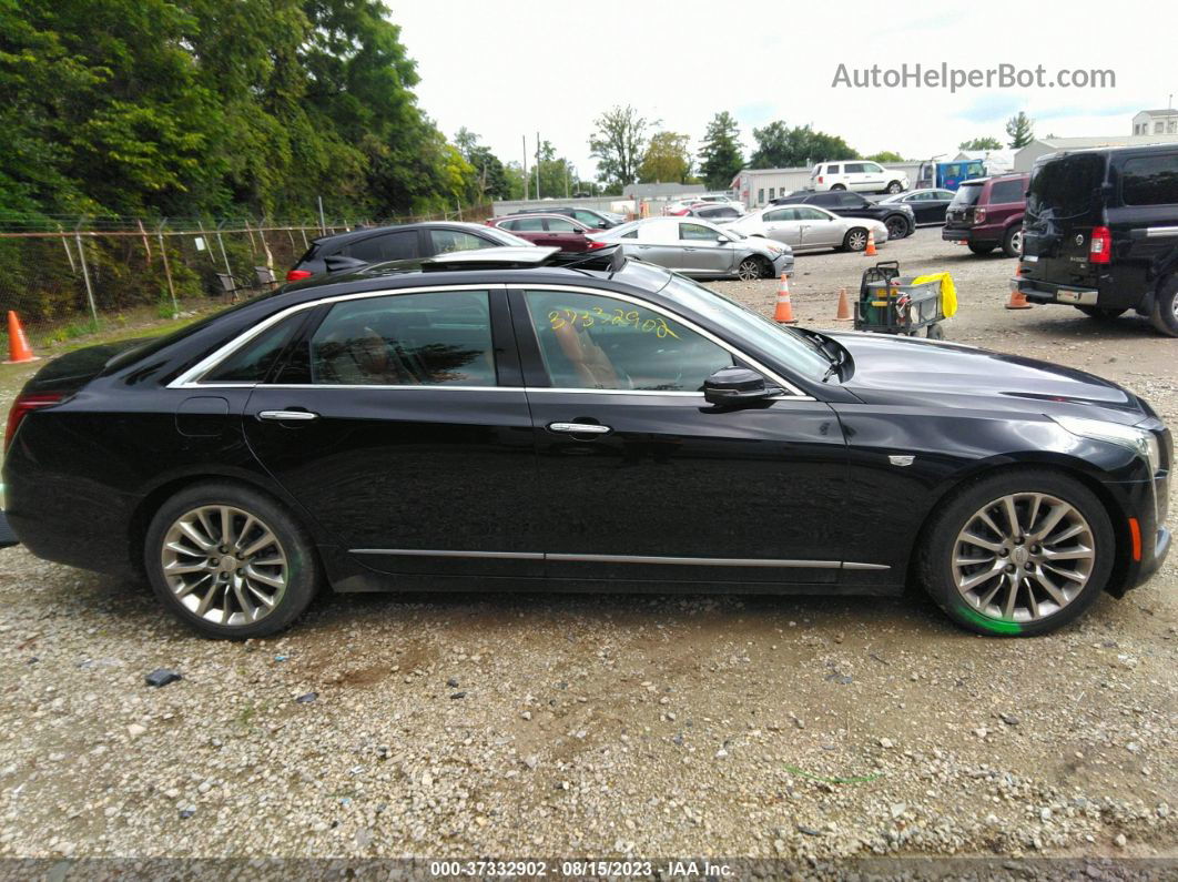 2017 Cadillac Ct6 Sedan Premium Luxury Awd Черный vin: 1G6KF5RS5HU140738