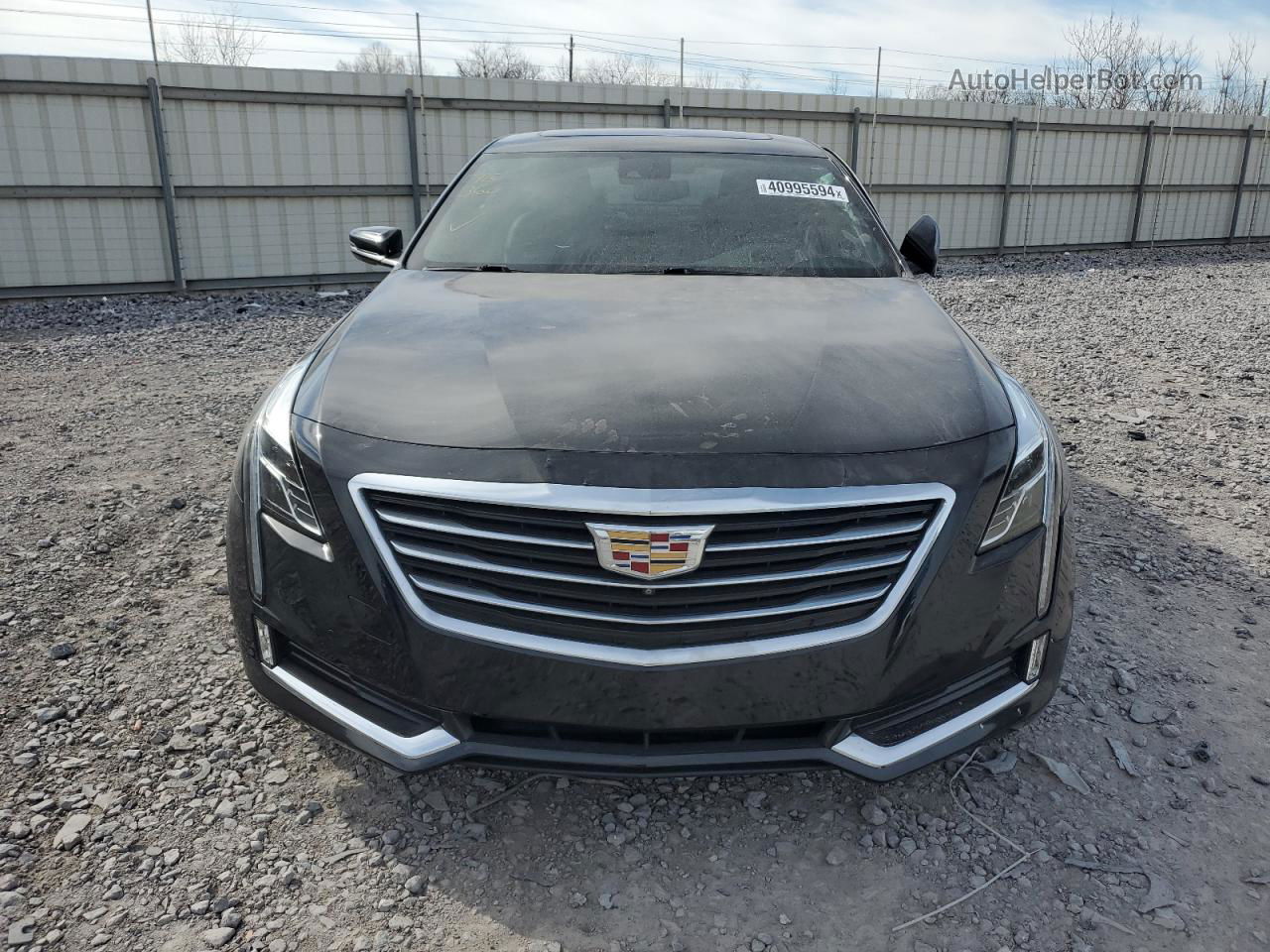 2017 Cadillac Ct6 Premium Luxury Black vin: 1G6KF5RS6HU142076