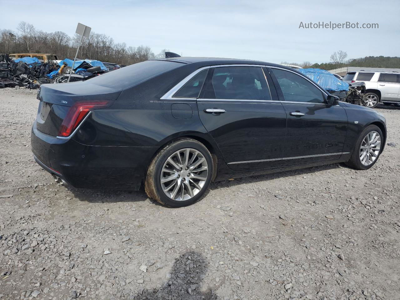 2017 Cadillac Ct6 Premium Luxury Black vin: 1G6KF5RS6HU142076