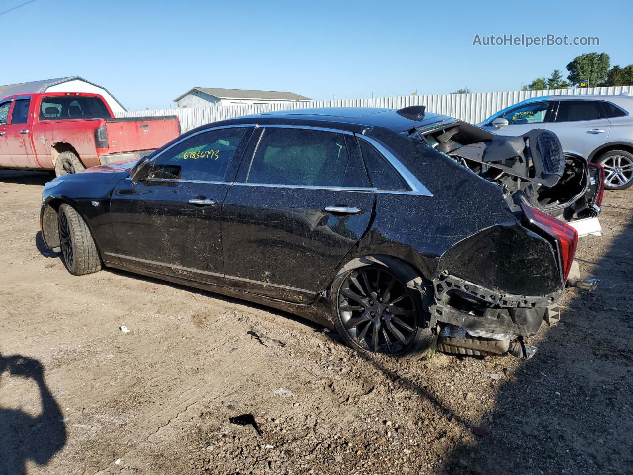 2017 Cadillac Ct6 Premium Luxury Black vin: 1G6KF5RS6HU205919