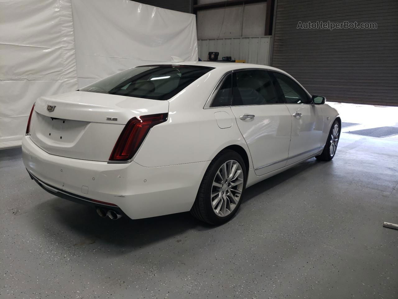 2017 Cadillac Ct6 Premium Luxury White vin: 1G6KF5RSXHU157017