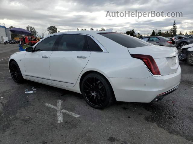 2017 Cadillac Ct6 Premium Luxury Белый vin: 1G6KH5R64HU203163