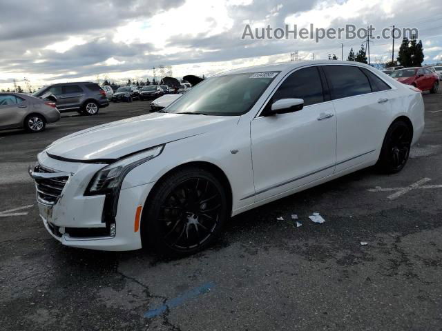 2017 Cadillac Ct6 Premium Luxury Белый vin: 1G6KH5R64HU203163