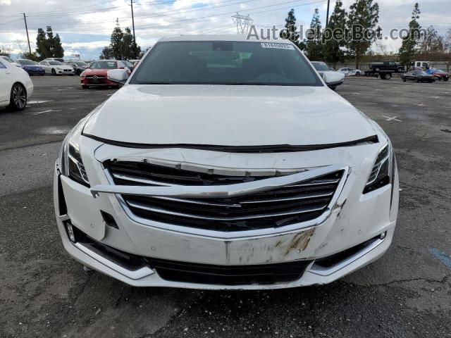 2017 Cadillac Ct6 Premium Luxury White vin: 1G6KH5R64HU203163