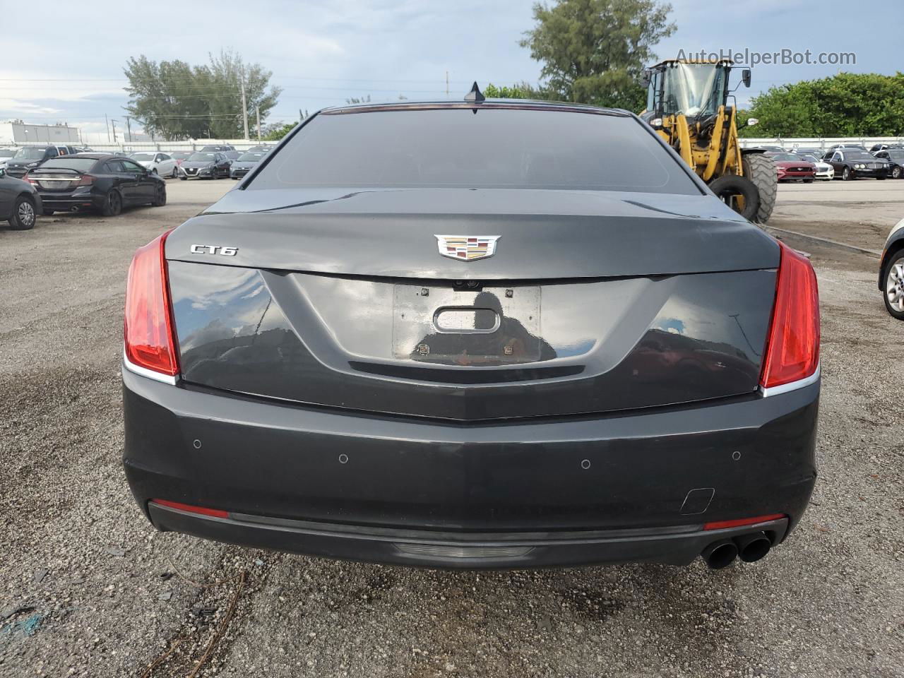 2017 Cadillac Ct6 Premium Luxury Charcoal vin: 1G6KH5R65HU801567