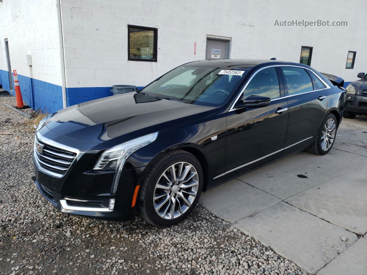 2017 Cadillac Ct6 Premium Luxury Black vin: 1G6KH5R69HU136429