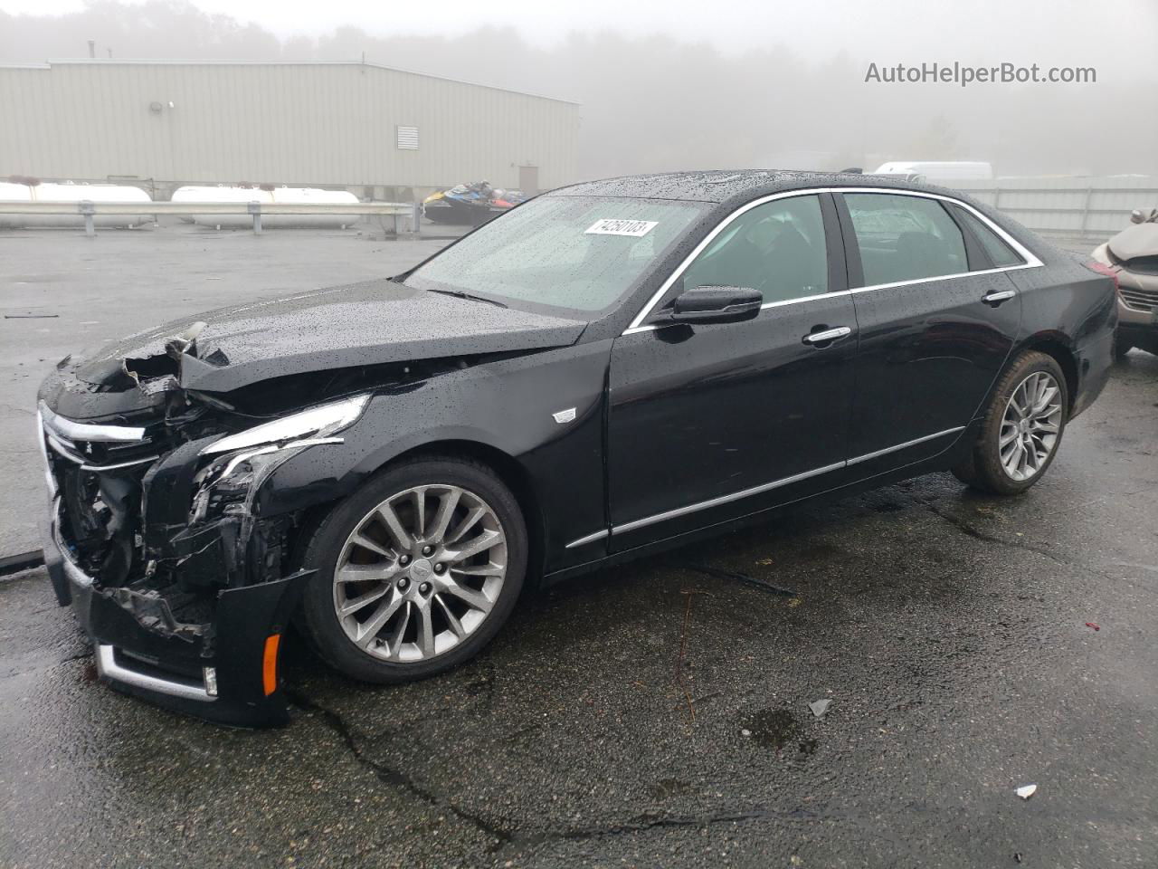 2017 Cadillac Ct6 Premium Luxury Черный vin: 1G6KH5R69HU187896