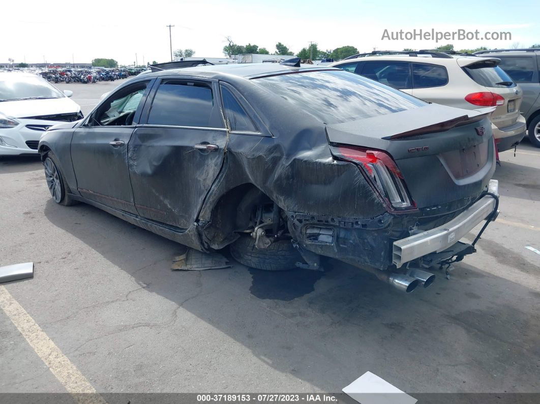 2017 Cadillac Ct6 Sedan Premium Luxury Awd Black vin: 1G6KH5R6XHU124578