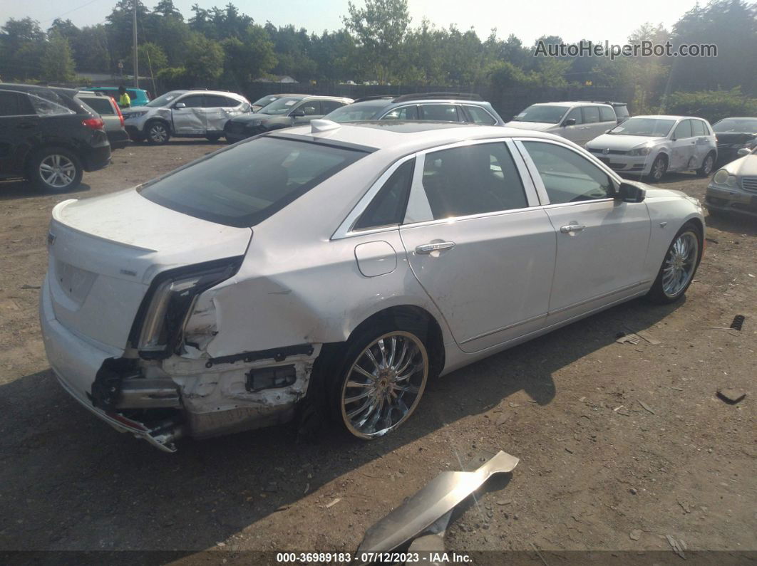 2017 Cadillac Ct6 Sedan Platinum Awd White vin: 1G6KL5RS4HU125365