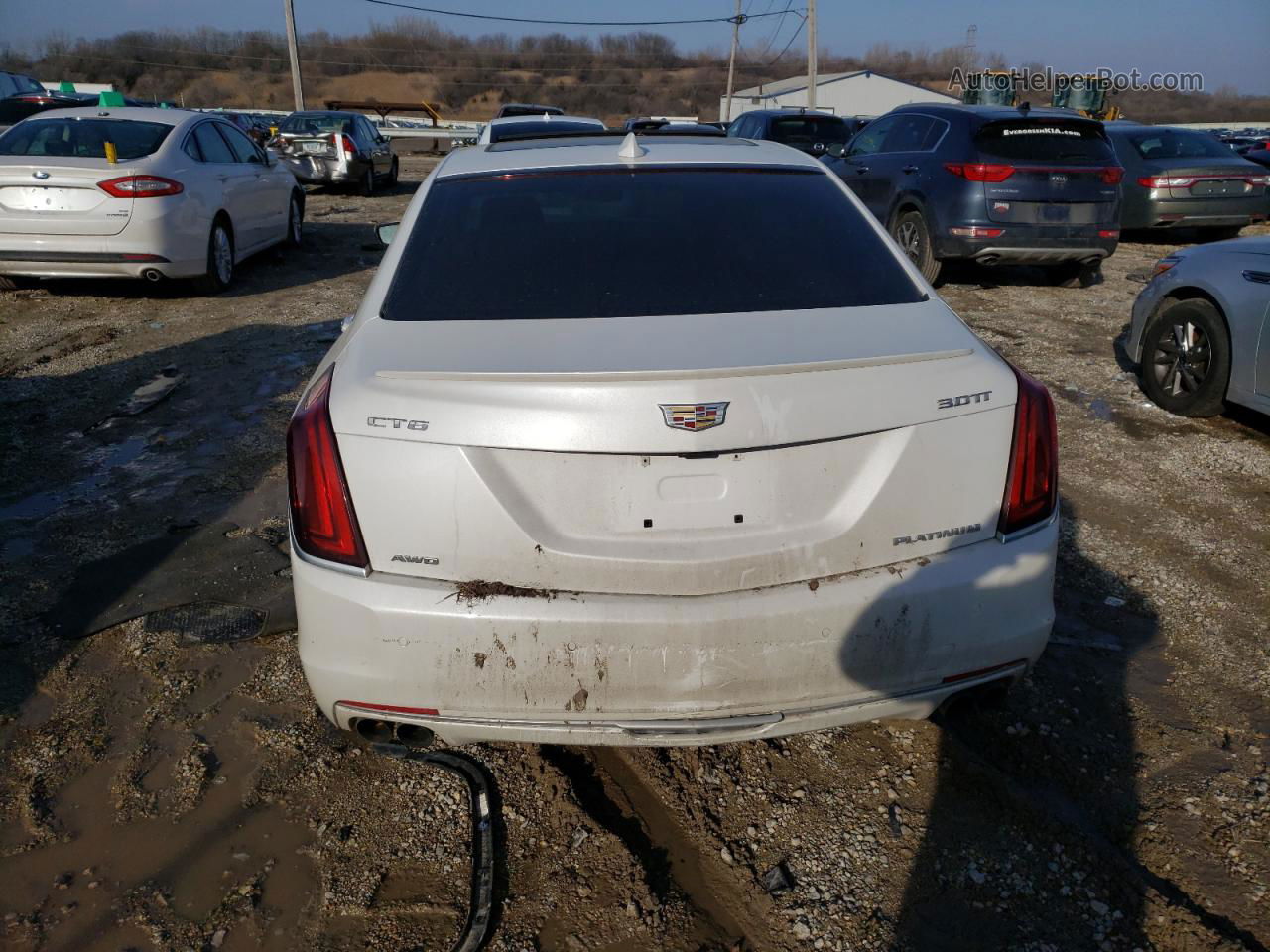 2017 Cadillac Ct6 Platinum White vin: 1G6KN5R61HU135932