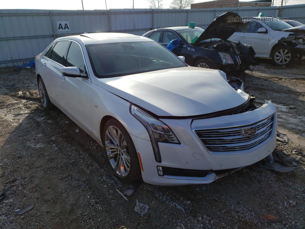 2017 Cadillac Ct6 Platinum White vin: 1G6KN5R61HU135932