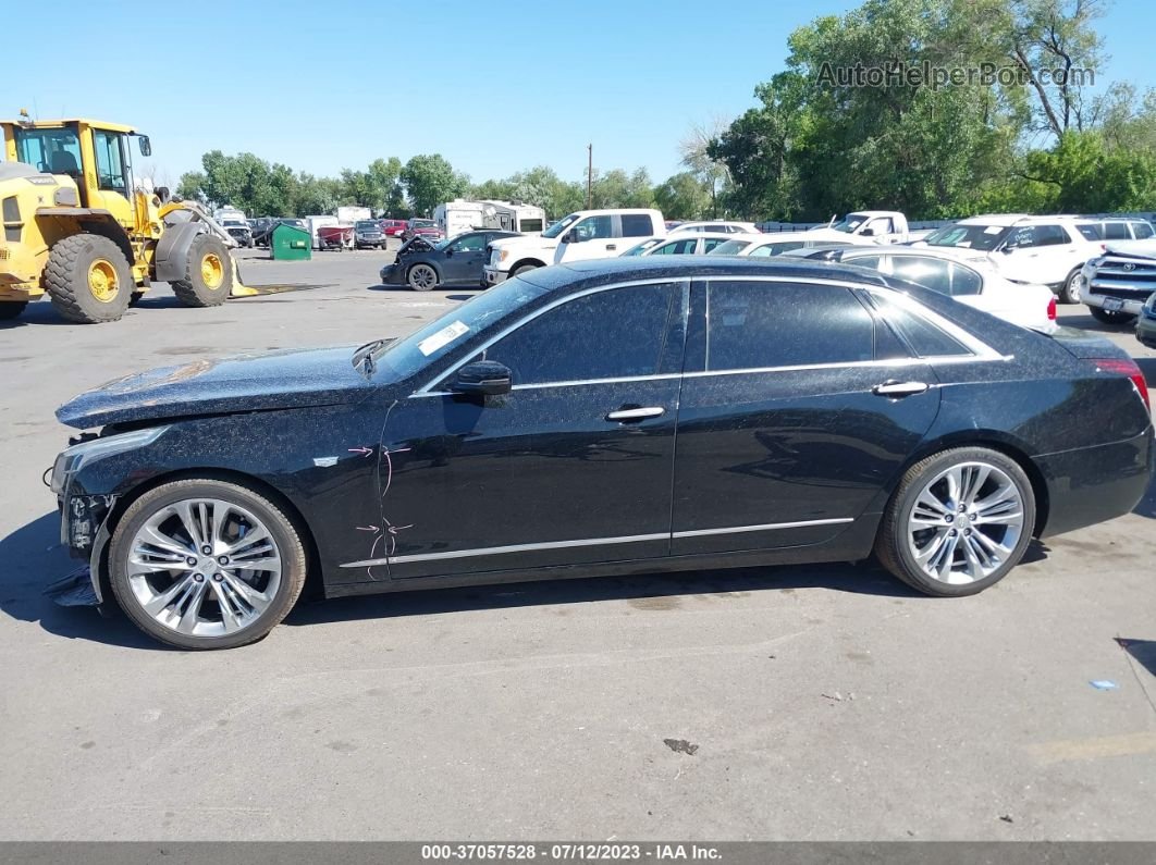 2017 Cadillac Ct6 Sedan Platinum Awd Black vin: 1G6KN5R68HU174145