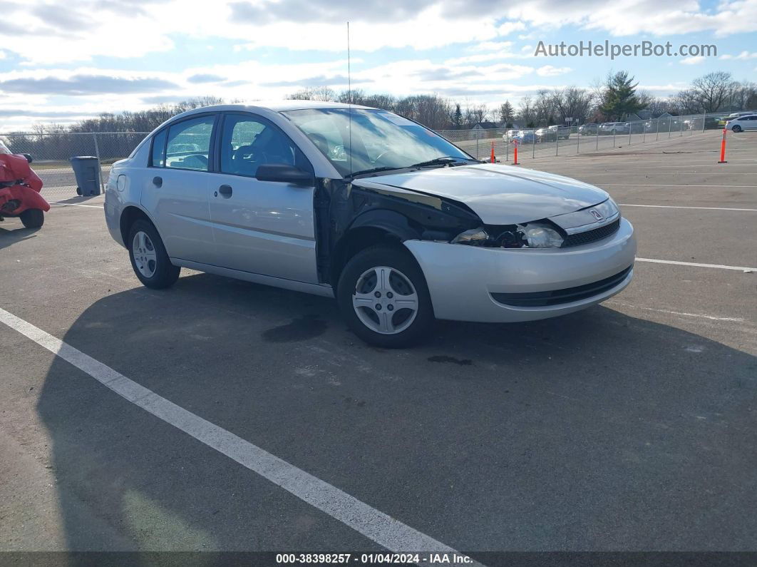 2003 Saturn Ion Ion 1 Silver vin: 1G8AF52F33Z171014