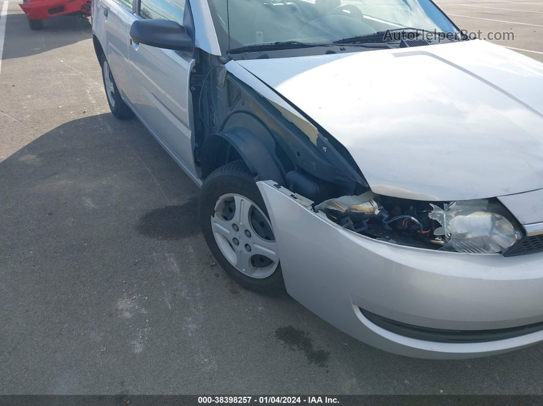 2003 Saturn Ion Ion 1 Silver vin: 1G8AF52F33Z171014