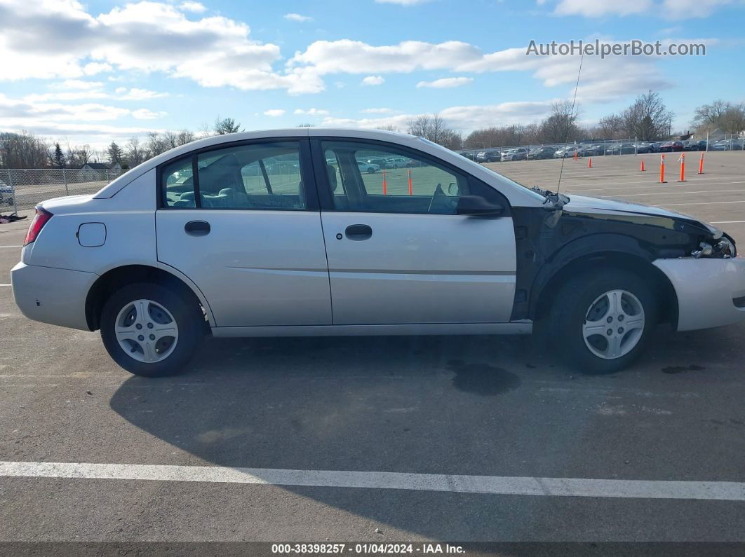 2003 Saturn Ion Ion 1 Silver vin: 1G8AF52F33Z171014