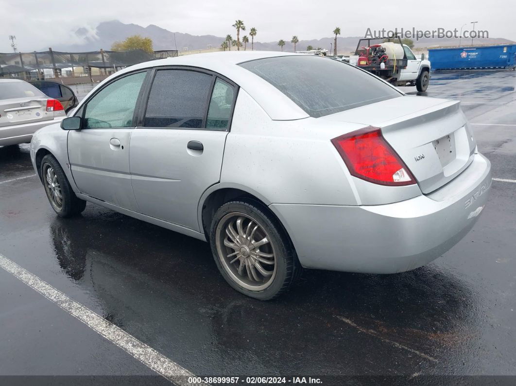 2003 Saturn Ion Ion 1 Silver vin: 1G8AF52F33Z190307