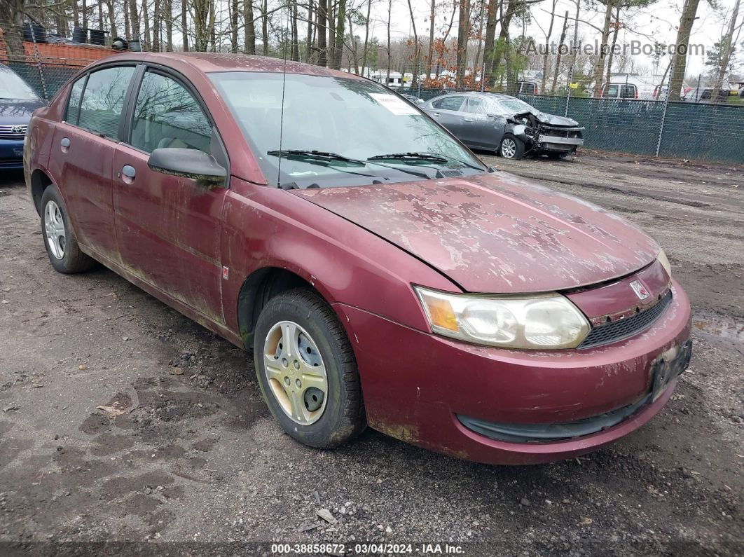 2003 Saturn Ion 1 Purple vin: 1G8AF52F43Z201993