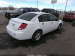 2003 Saturn Ion Ion 1 White vin: 1G8AF52F73Z137707