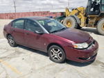 2003 Saturn Ion Level 1 Burgundy vin: 1G8AF52F73Z183991