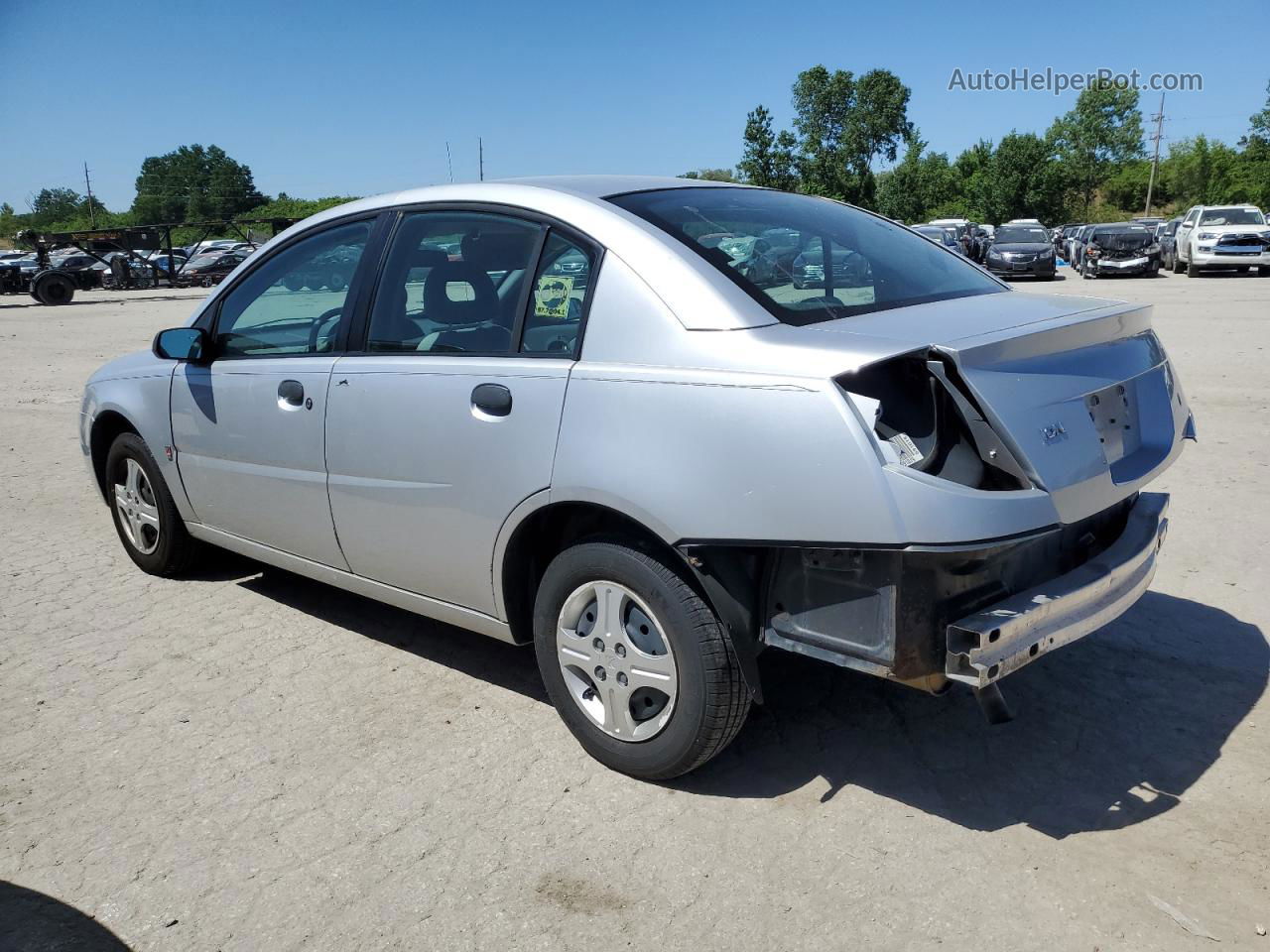 2003 Saturn Ion Level 1 Silver vin: 1G8AF52F93Z191235