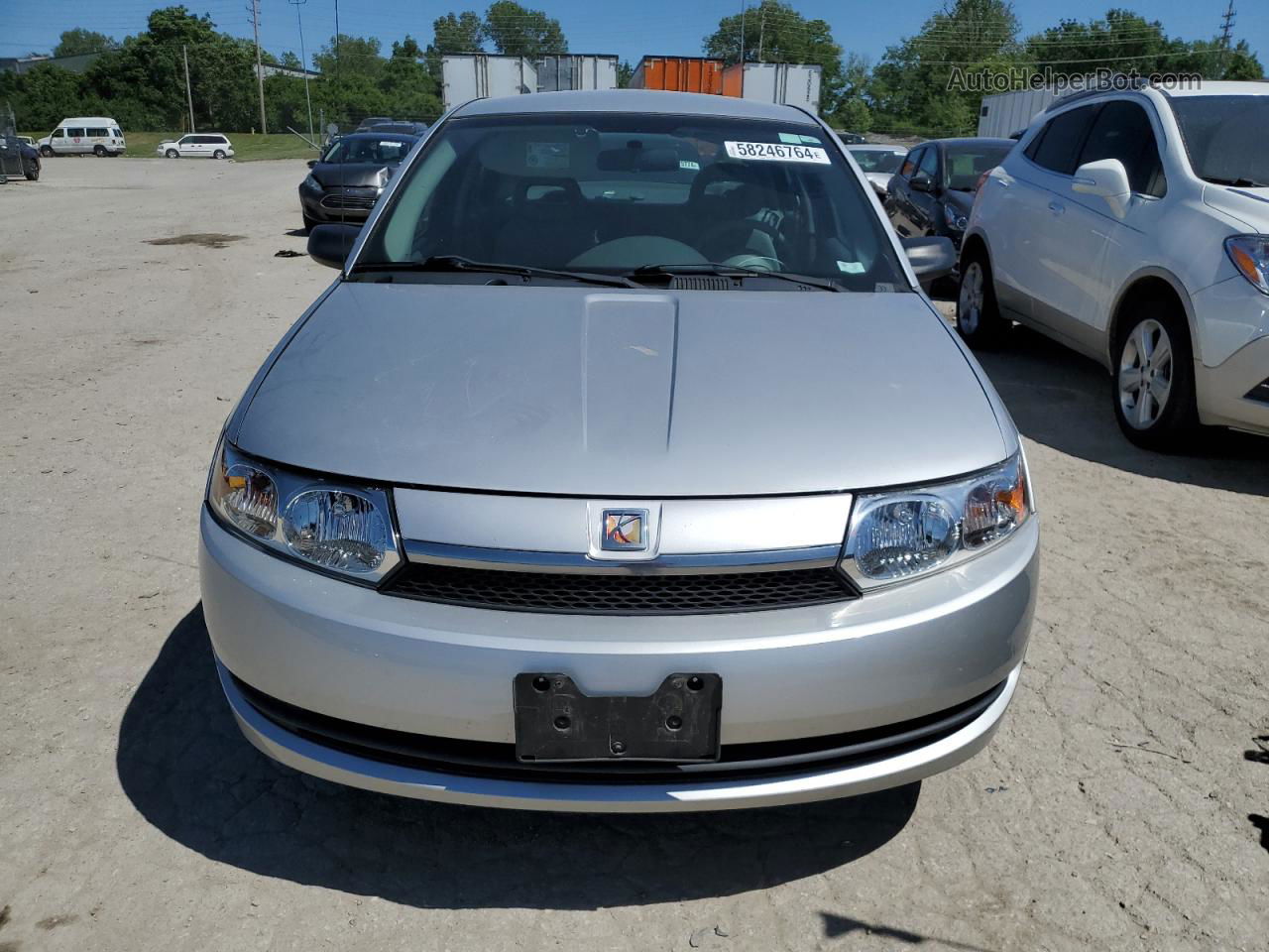 2003 Saturn Ion Level 1 Silver vin: 1G8AF52F93Z191235