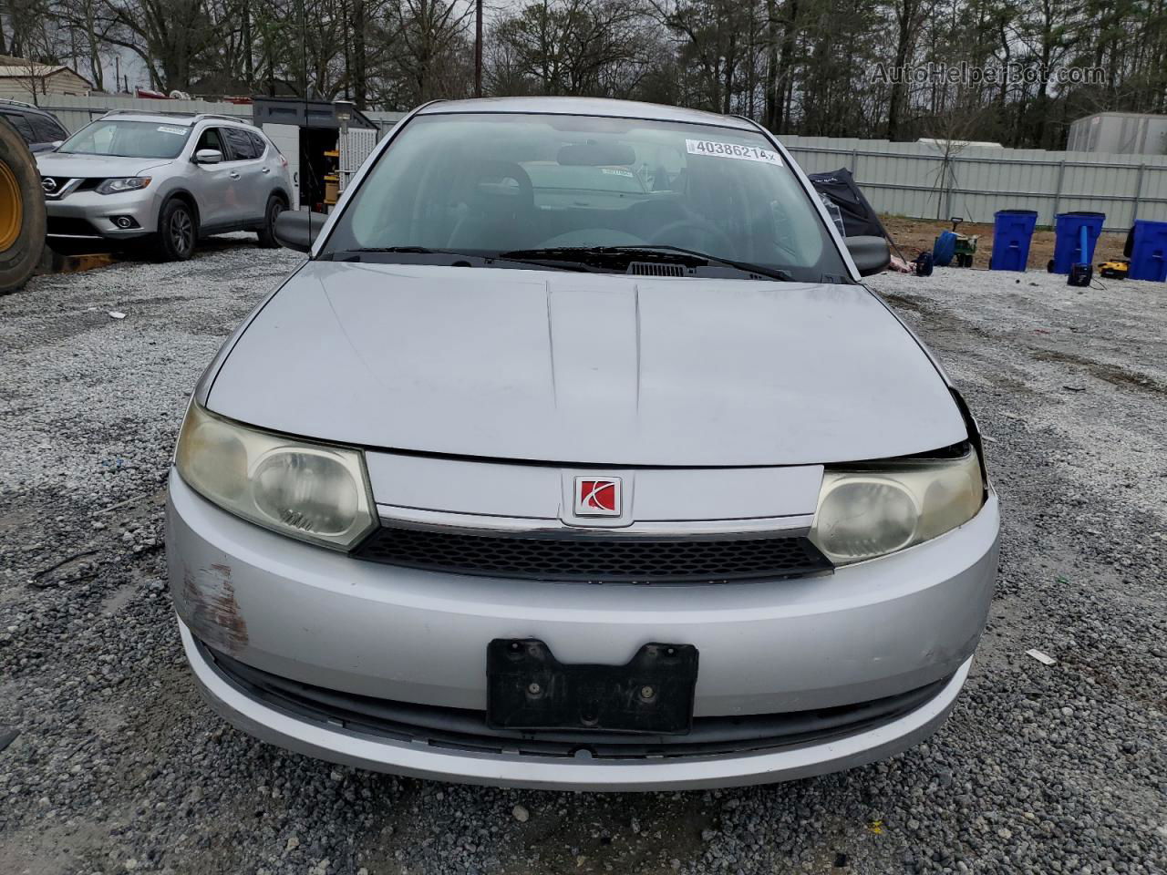 2003 Saturn Ion Level 1 Серебряный vin: 1G8AG52F03Z107638