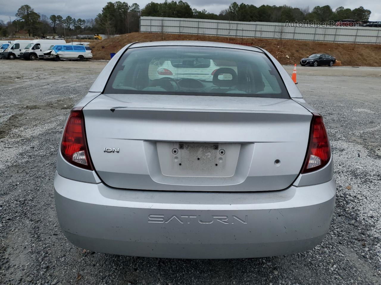 2003 Saturn Ion Level 1 Silver vin: 1G8AG52F03Z107638