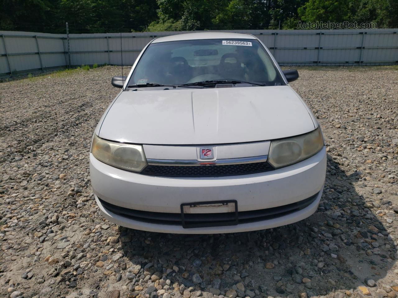 2003 Saturn Ion Level 1 White vin: 1G8AG52F43Z101521