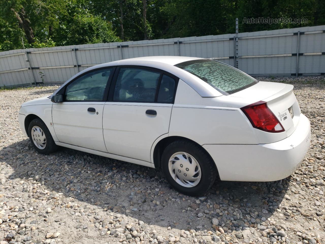 2003 Saturn Ion Level 1 White vin: 1G8AG52F43Z101521