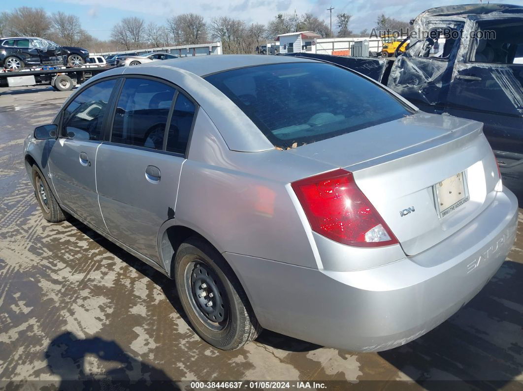 2003 Saturn Ion Ion 1 Silver vin: 1G8AG52F43Z113104