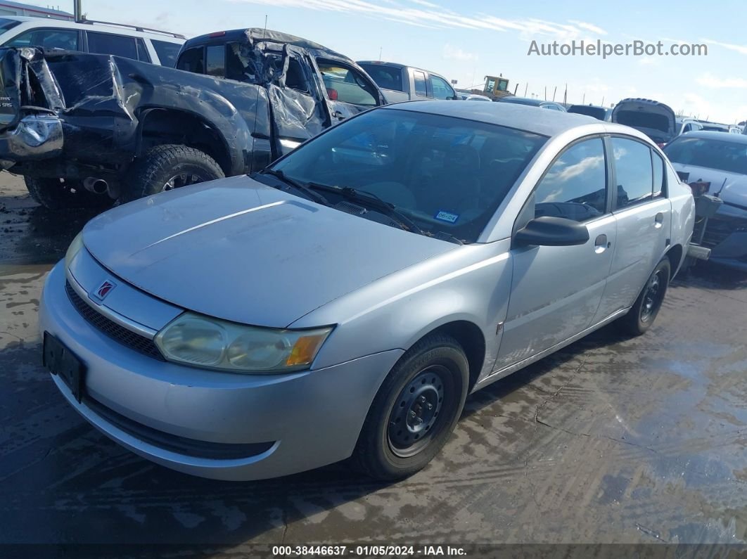 2003 Saturn Ion Ion 1 Silver vin: 1G8AG52F43Z113104