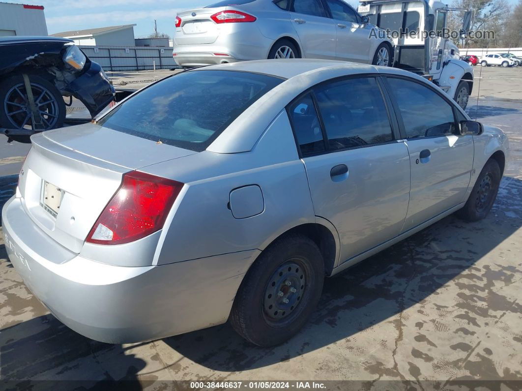 2003 Saturn Ion Ion 1 Серебряный vin: 1G8AG52F43Z113104