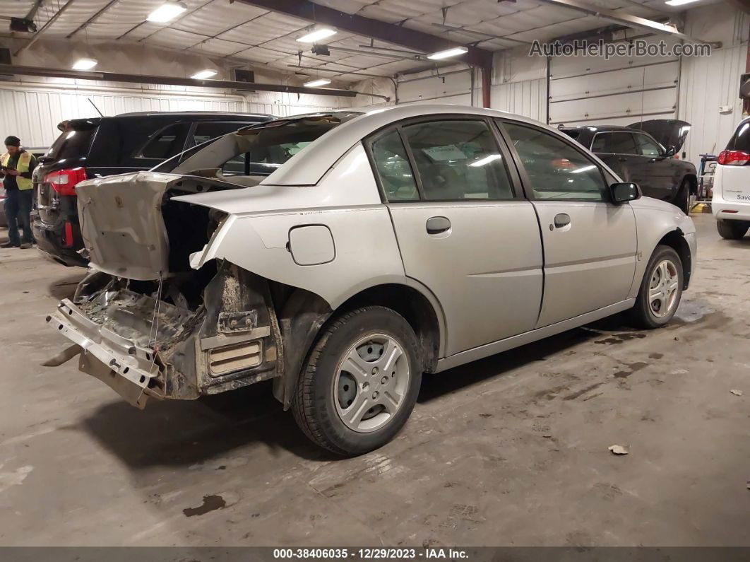 2003 Saturn Ion Ion 1 Silver vin: 1G8AG52F43Z146877