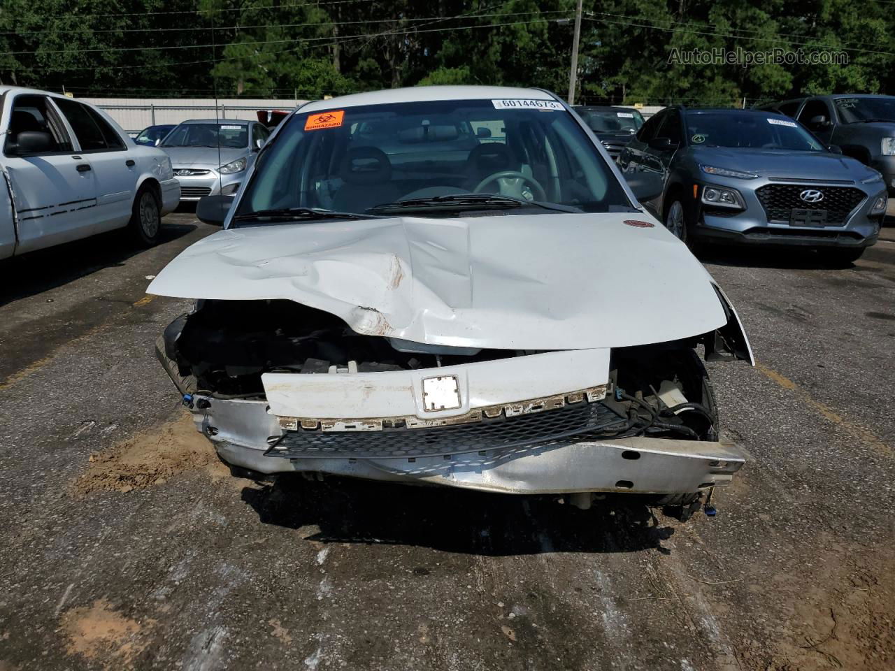 2003 Saturn Ion Level 1 White vin: 1G8AG52F53Z125875