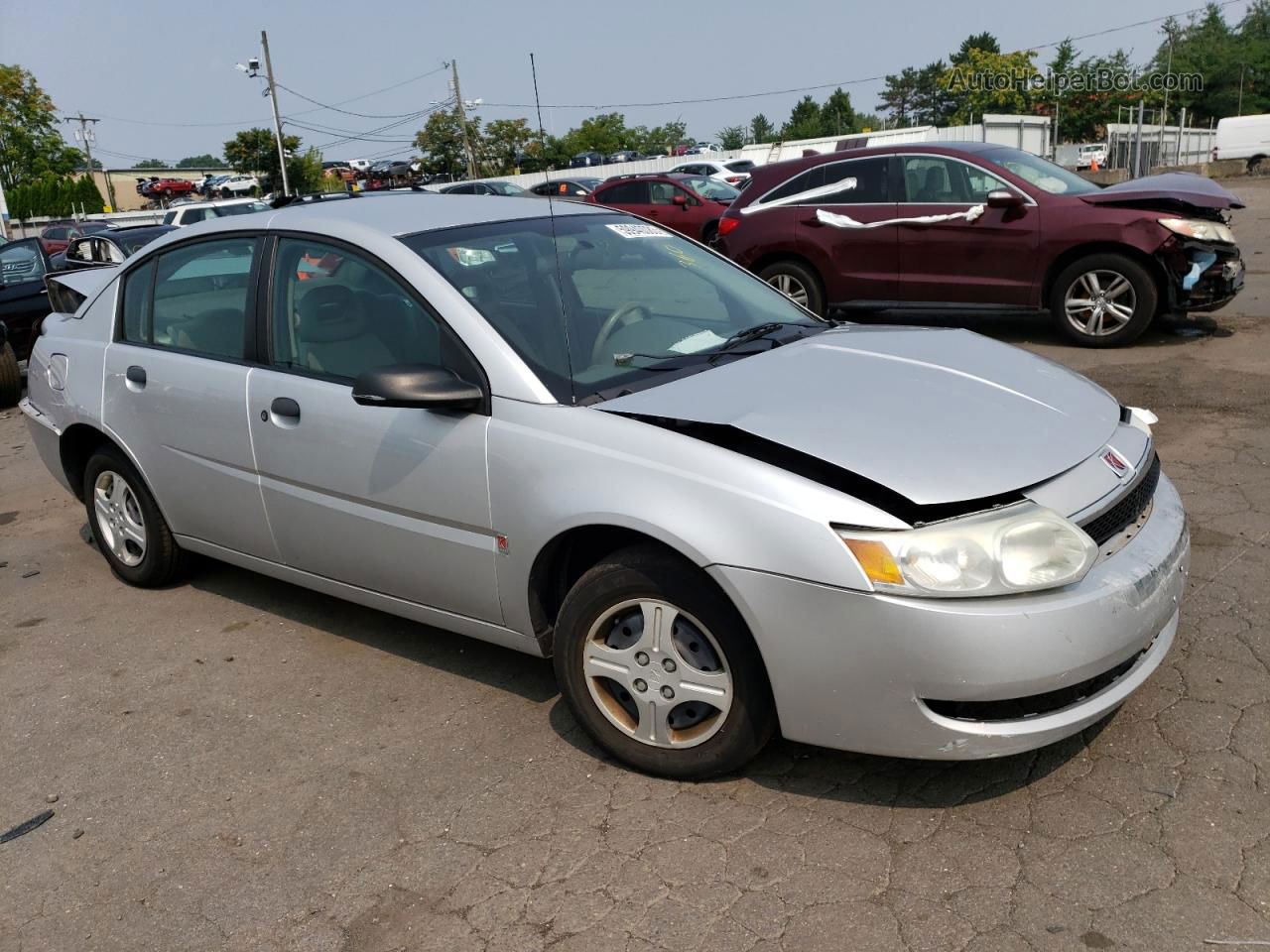 2003 Saturn Ion Level 1 Silver vin: 1G8AG52F63Z146850