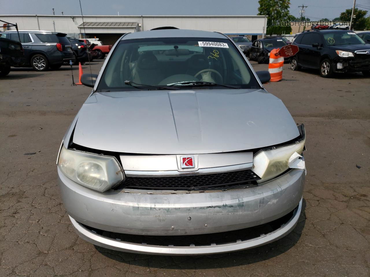 2003 Saturn Ion Level 1 Silver vin: 1G8AG52F63Z146850