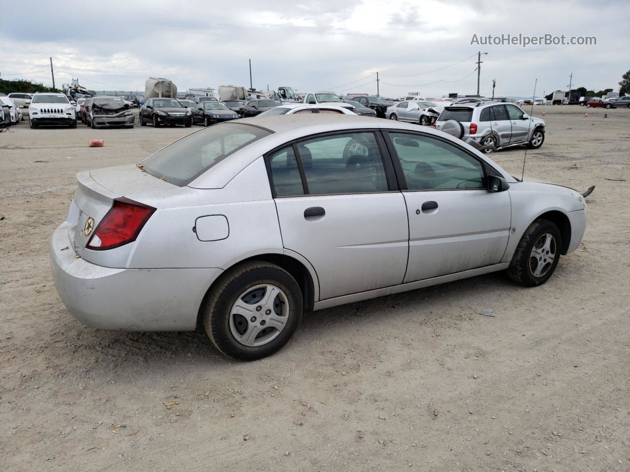 2003 Saturn Ion Level 1 Silver vin: 1G8AG52F73Z101187