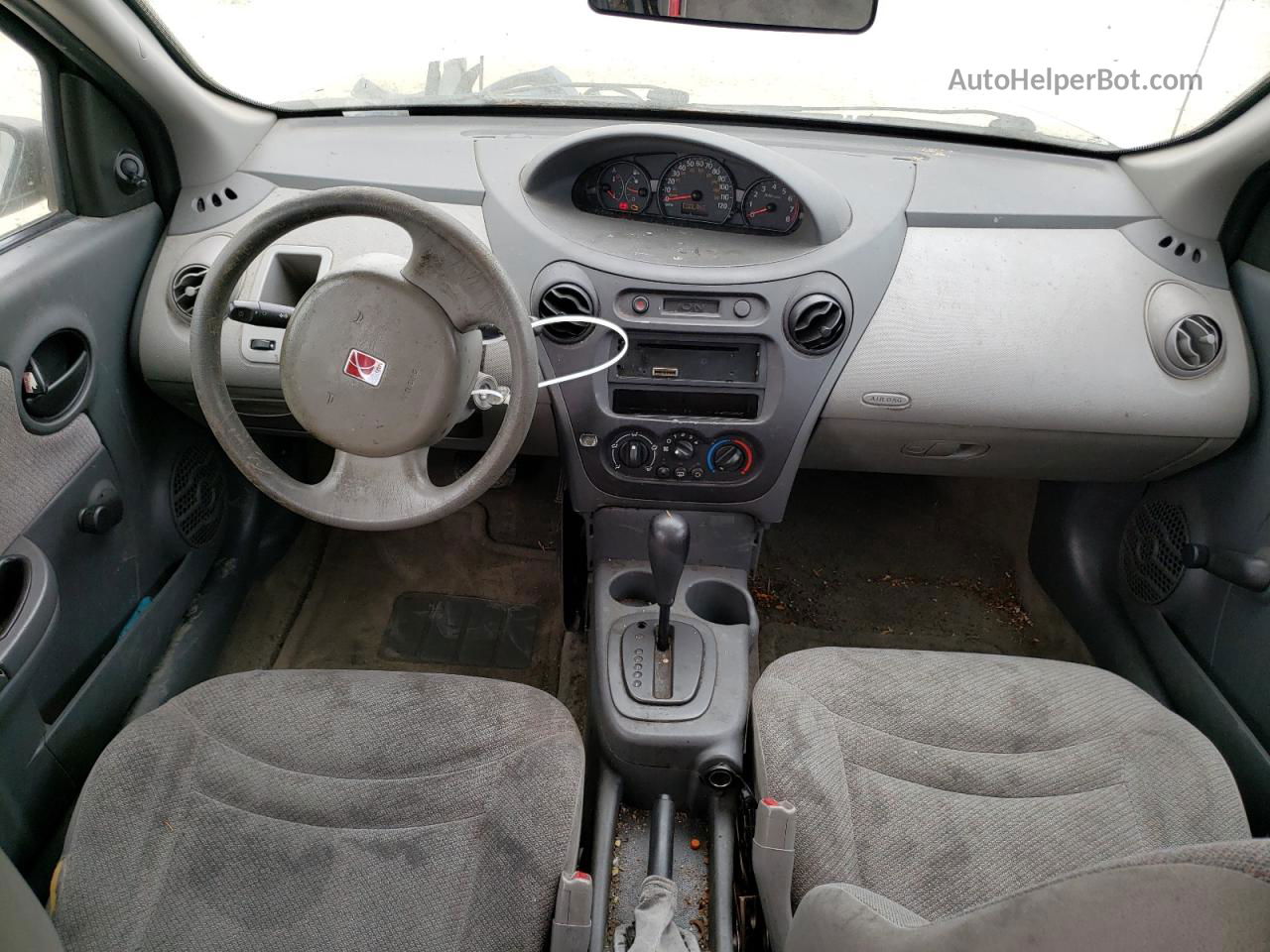 2003 Saturn Ion Level 1 Silver vin: 1G8AG52F73Z101187