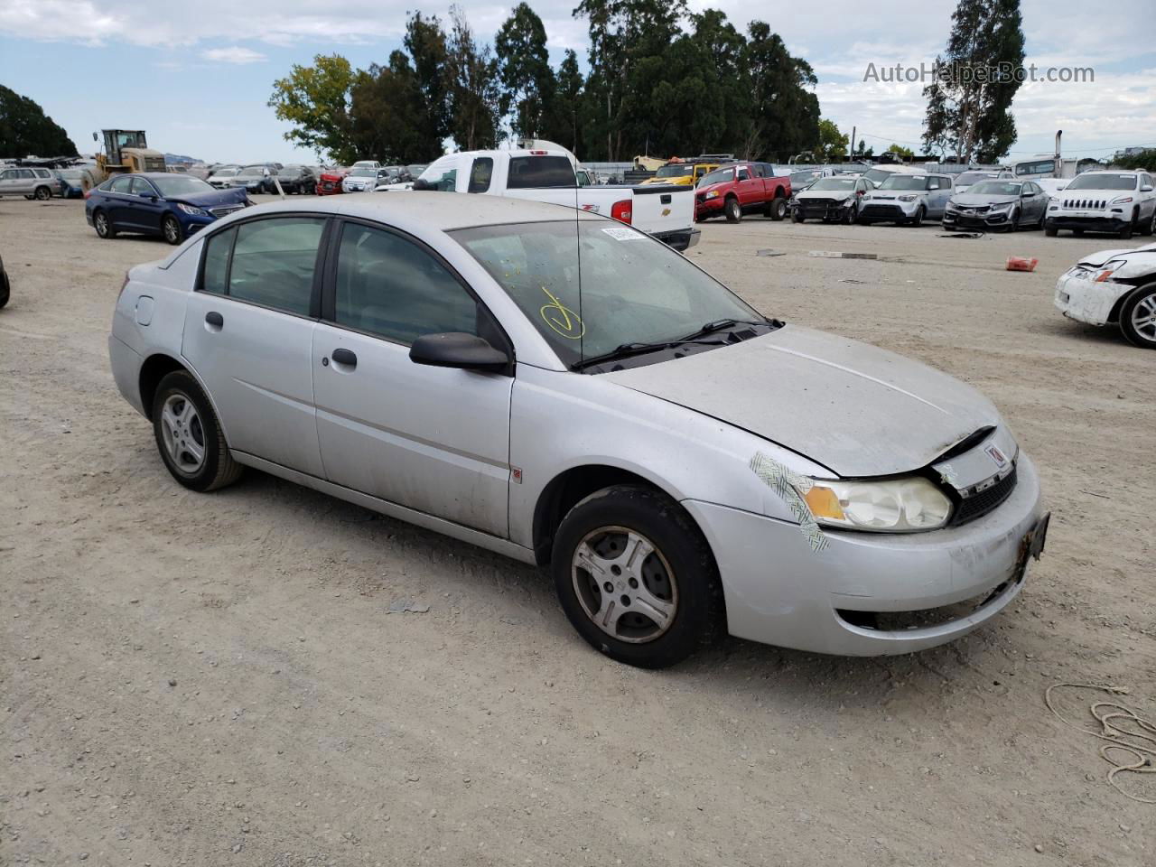 2003 Saturn Ion Level 1 Silver vin: 1G8AG52F73Z101187