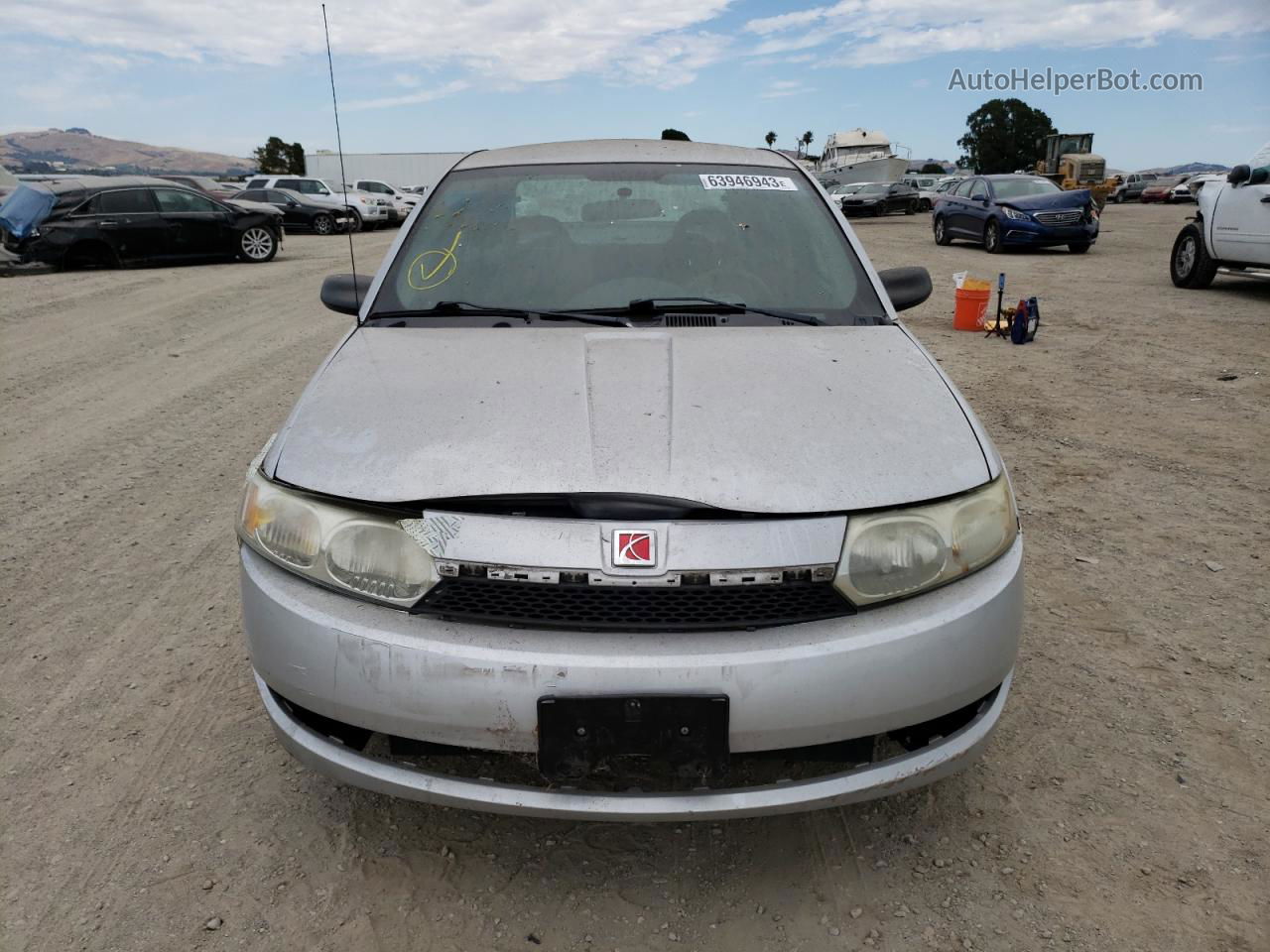 2003 Saturn Ion Level 1 Silver vin: 1G8AG52F73Z101187