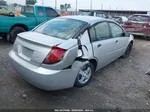 2003 Saturn Ion 1 Silver vin: 1G8AG52F73Z127157