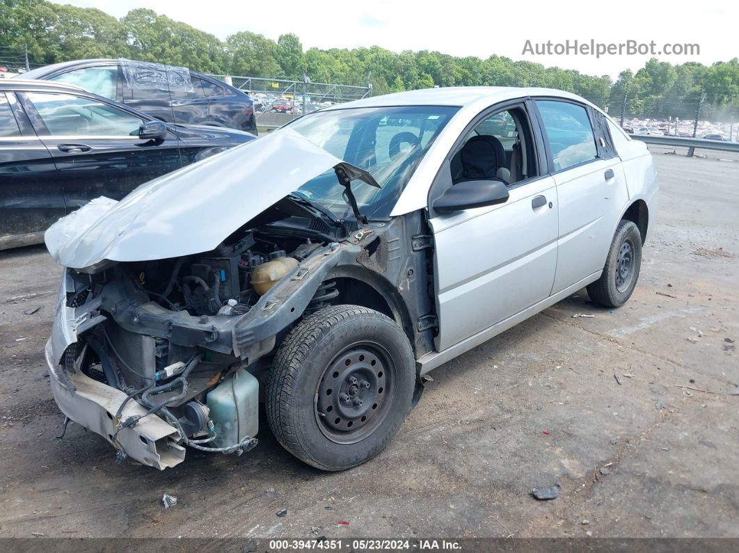 2003 Saturn Ion 1 Silver vin: 1G8AG52F83Z147983