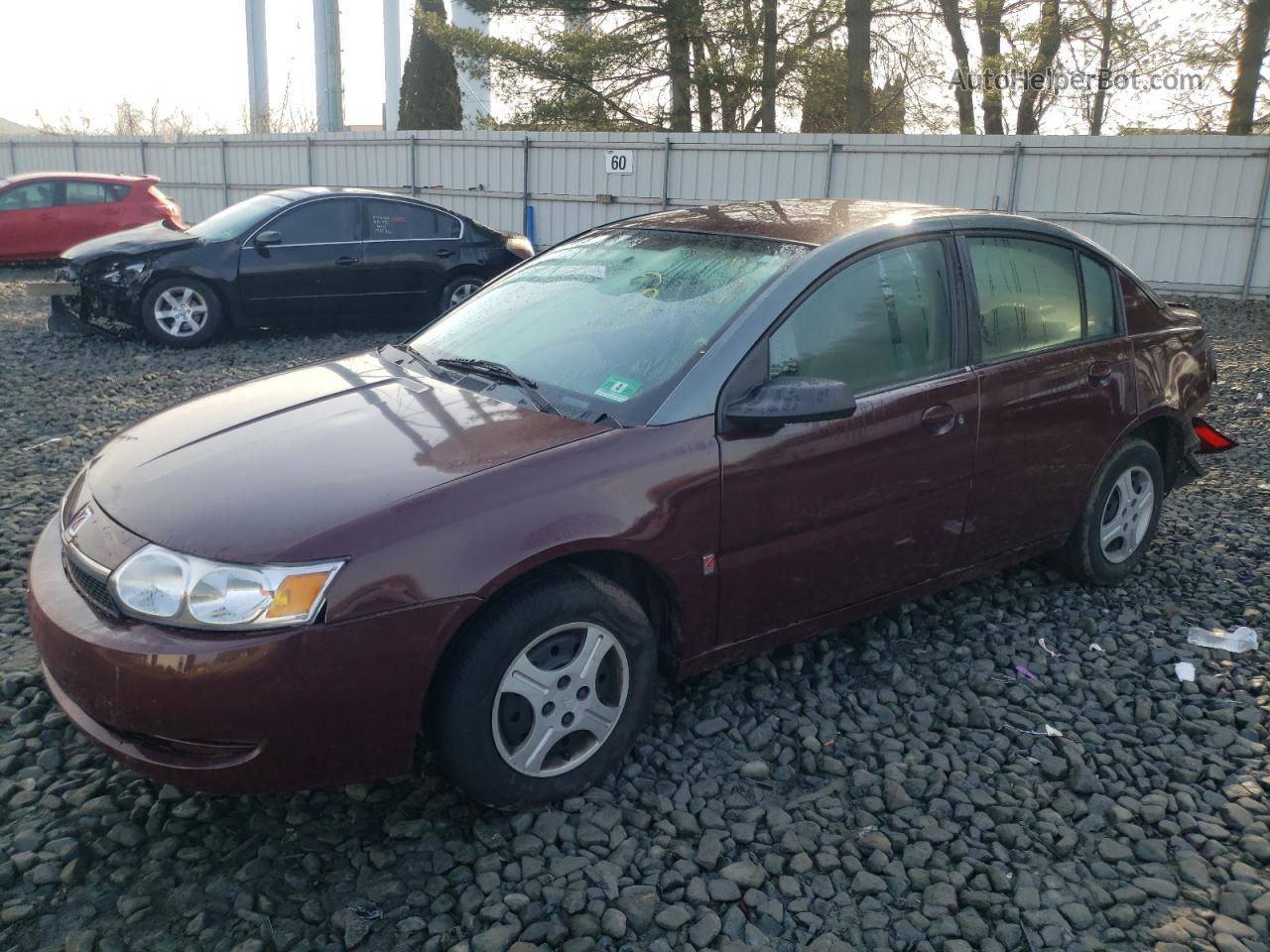 2003 Saturn Ion Level 1 Burgundy vin: 1G8AG52F83Z152505