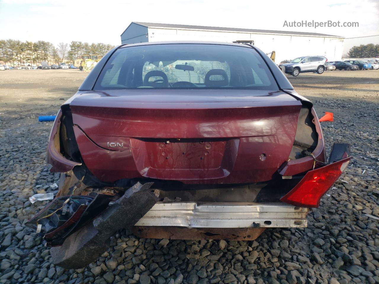 2003 Saturn Ion Level 1 Burgundy vin: 1G8AG52F83Z152505